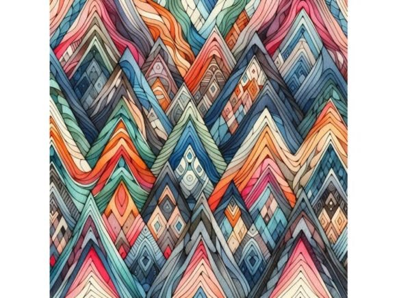 Download A Repetitive Triangle Pattern with Alter - Premium Resources
