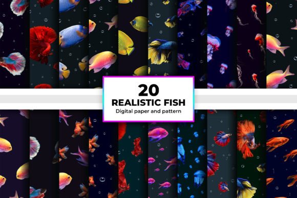 Download Under the Sea Seamless Digital Paper - Premium Bundle